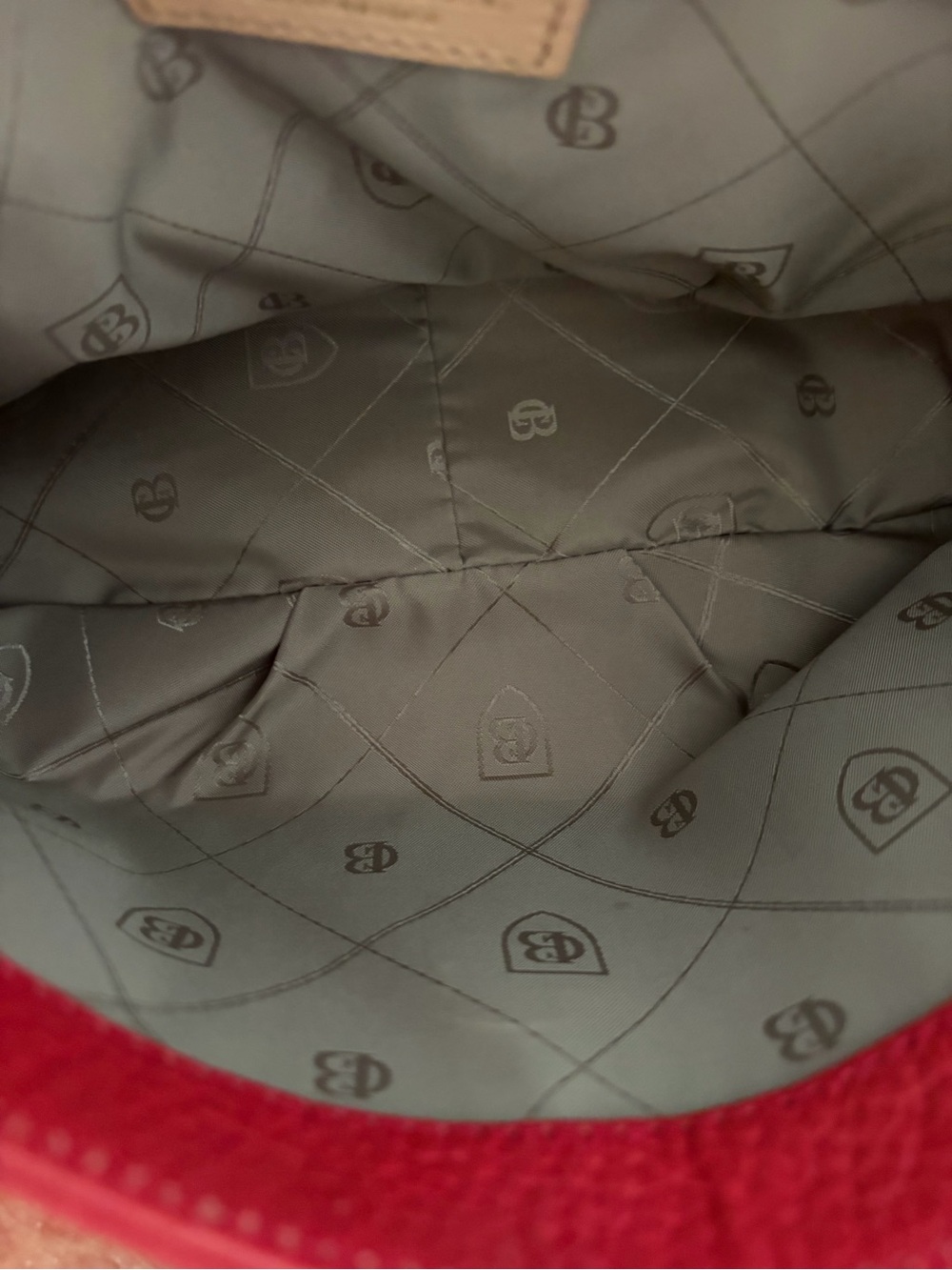 Blue Label Crestbridge/Burberry Red Bag - Picture 14 of 16